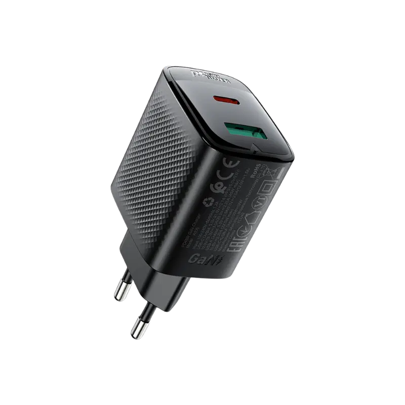 ACEFAST A106 45W PD GaN Fast Charging Dual Port Adapter