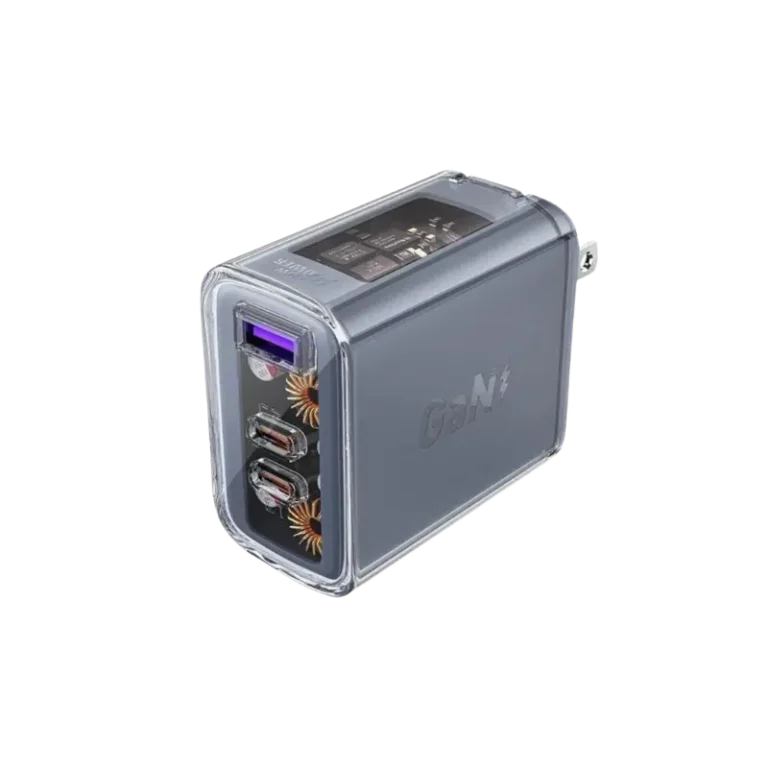 Acefast Crystal Charger A47 PD 65W Gan3 Wall Charger