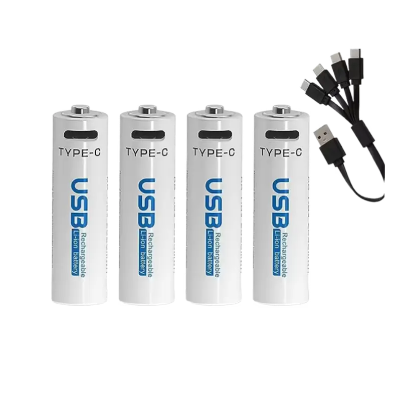 AiVR AA USB-C Rechargeable Batteries 4pcs - 2550 mWh