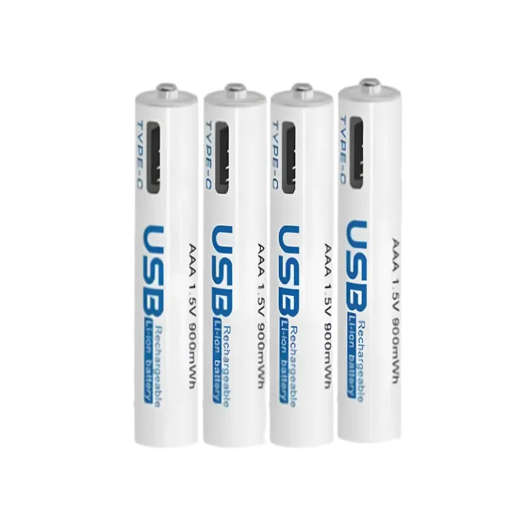 AiVR AAA USB-C Rechargeable Batteries 4pcs - 950mWh