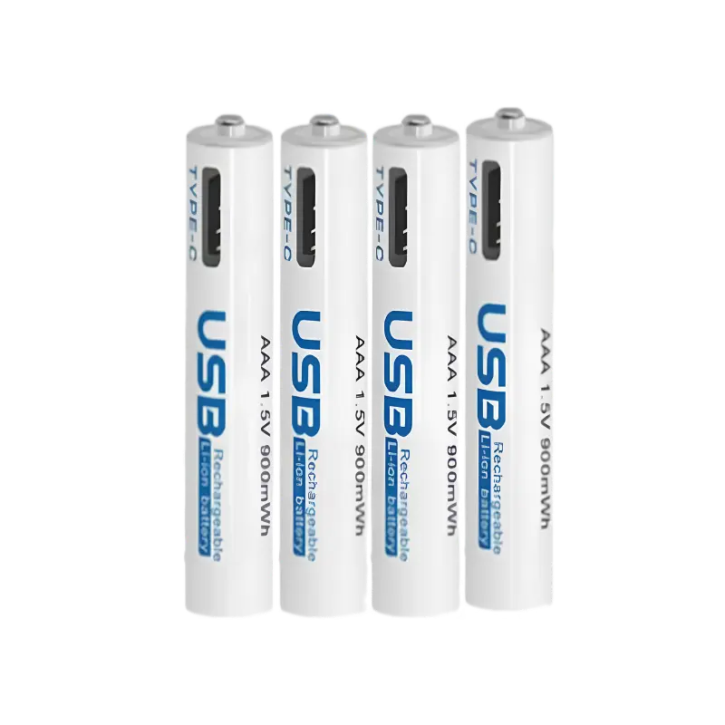 AiVR AAA USB-C Rechargeable Batteries 4pcs - 950mWh