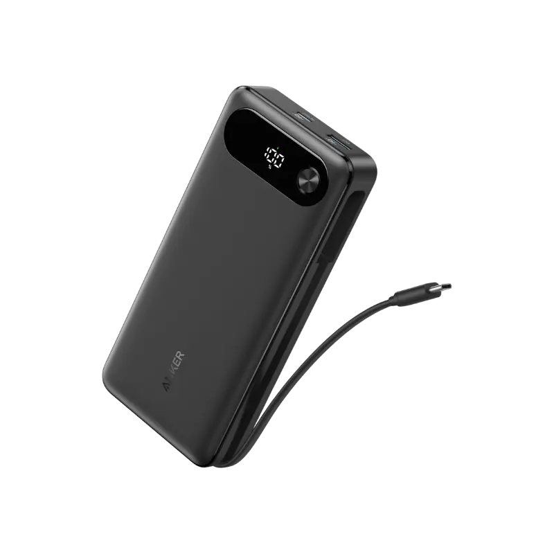 Anker A1383 87W 20000mAh Power Bank with Built-In USB-C Cable Anker A1383 87W 20000mAh Power Bank with Built-In USB-C Cable