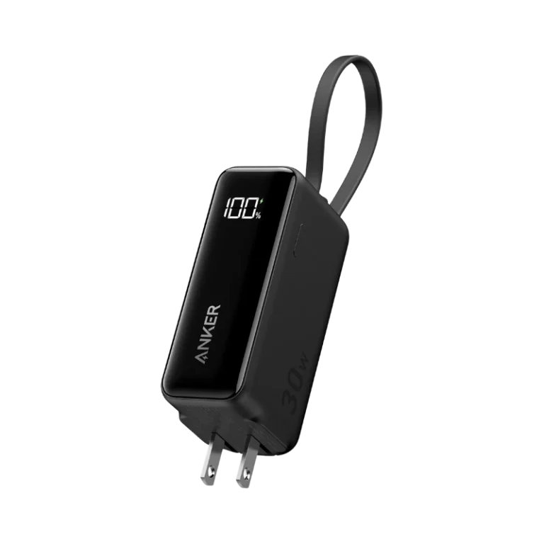 Anker A1636 – 3-in-1 Power Bank 30W Fusion Built-In USB-C Cable