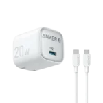Anker B2699 Zolo 20W Charger with Type-C to Type-C Cable