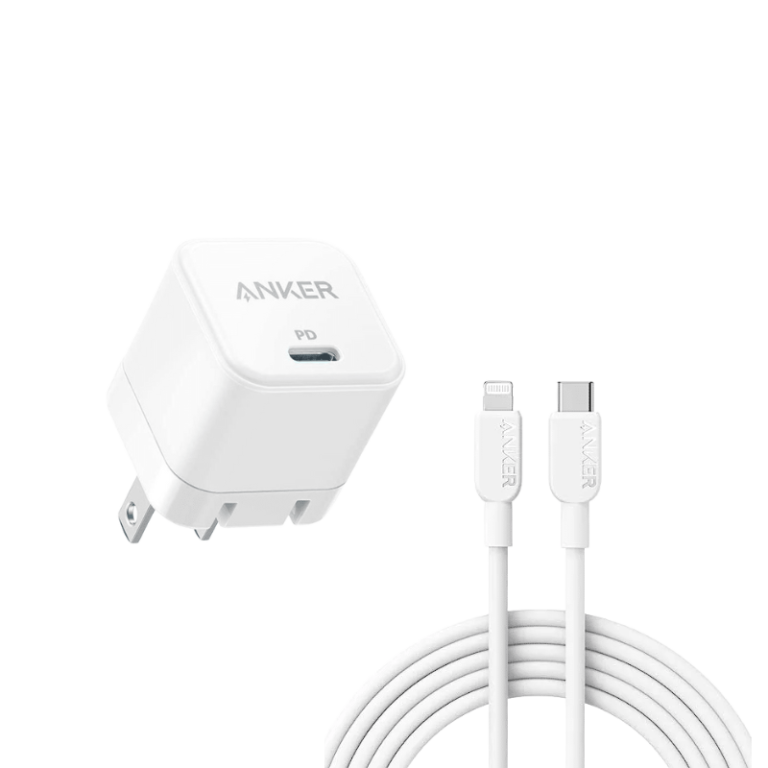 Anker PowerPort 20W USB-C Adapter with  USB-C to Lightning Cable