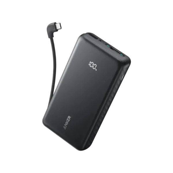 Anker Zolo A110E 20000mAh 22.5W Power bank with Built-in USB-C Cable