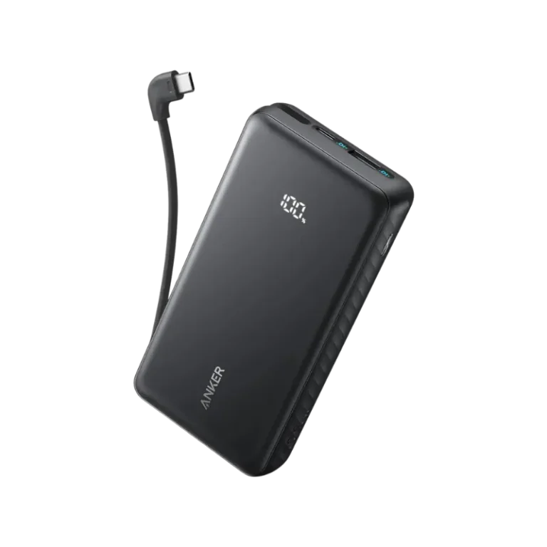 Anker Zolo A110E 20000mAh 22.5W Power bank with Built-in USB-C Cable