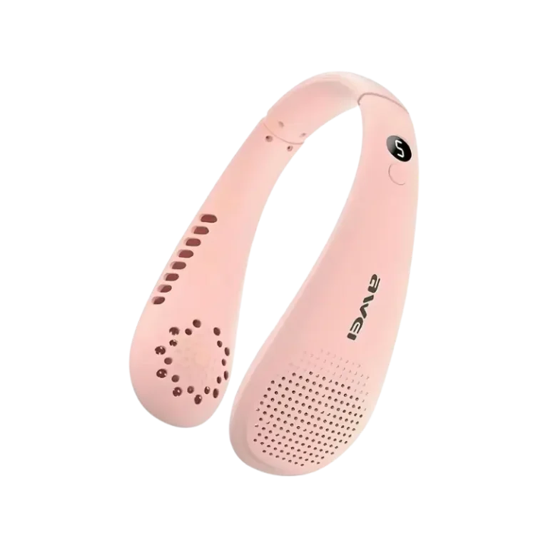 Awei F31 Bladeless Neck Fan with Digital Display