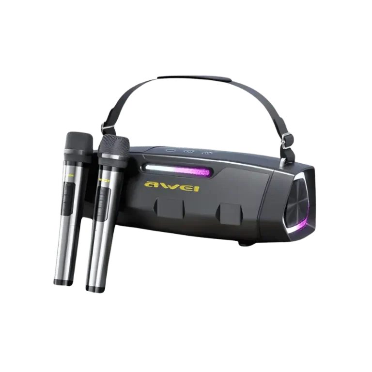 Awei KT28 Karaoke Wireless Speaker With Dual Microphone