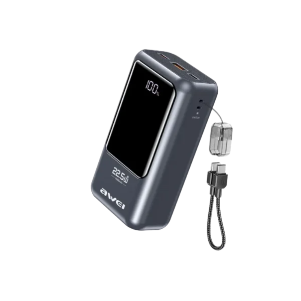 Awei PA100 Digital Display 20000mAH 22.5W Fast Charging Powerbank