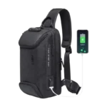 BANGE BG-7082 Anti-theft TSA Lock Crossbody Bag Waterproof Chest Pack
