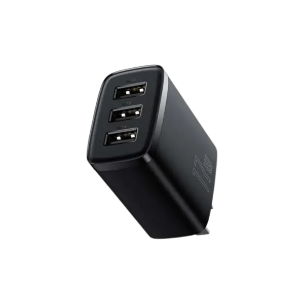 Baseus 17W 3 USB Ports Compact Charger