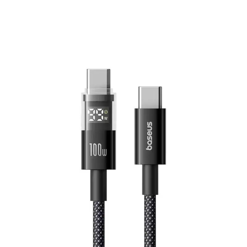 Baseus Display 2 100W USB-C to USB-C Fast Charging Data Cable Baseus Display 2 100W USB-C to USB-C Fast Charging Data Cable