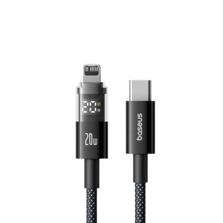 Baseus Display 2 PD 20W Type-C to Lightning Fast Charging Data Cable