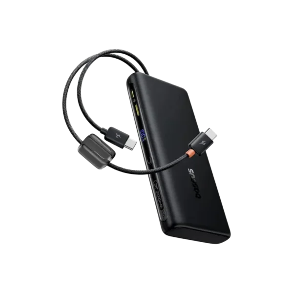 Baseus FC41 20000mAh 100W Fast Charging Power Bank with Built-in USB-C Cables
