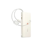 Baseus FC41 20000mAh 100W Fast Charging Power Bank with Built-in USB-C Cables