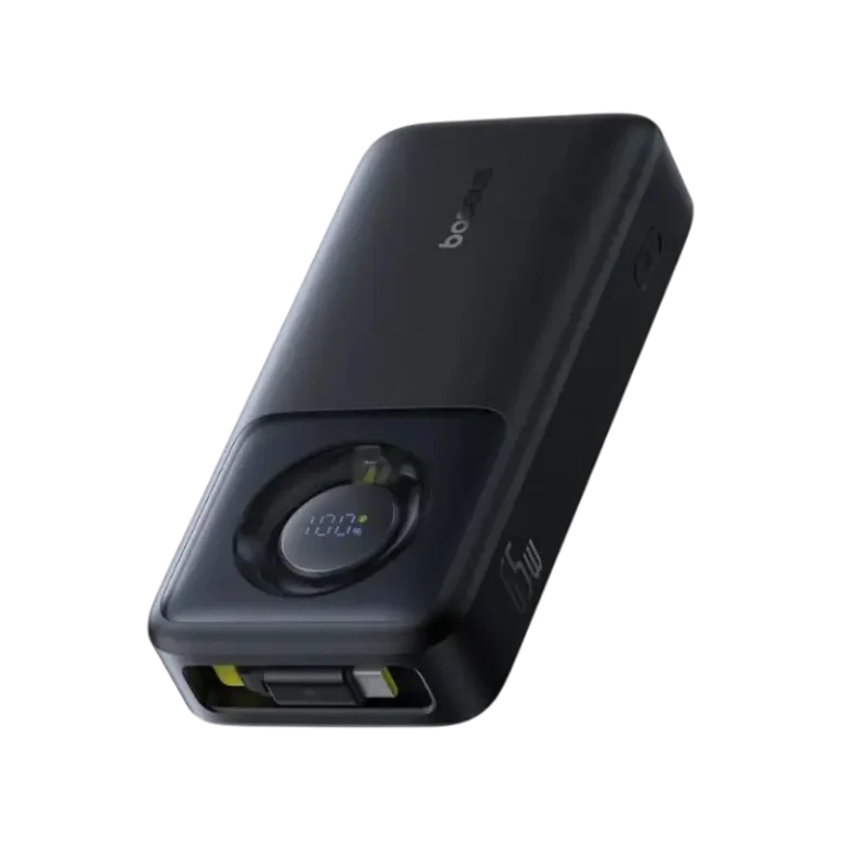 Baseus NOMOS 20000mAh 65W Power Bank with Built-in Type-C Cable
