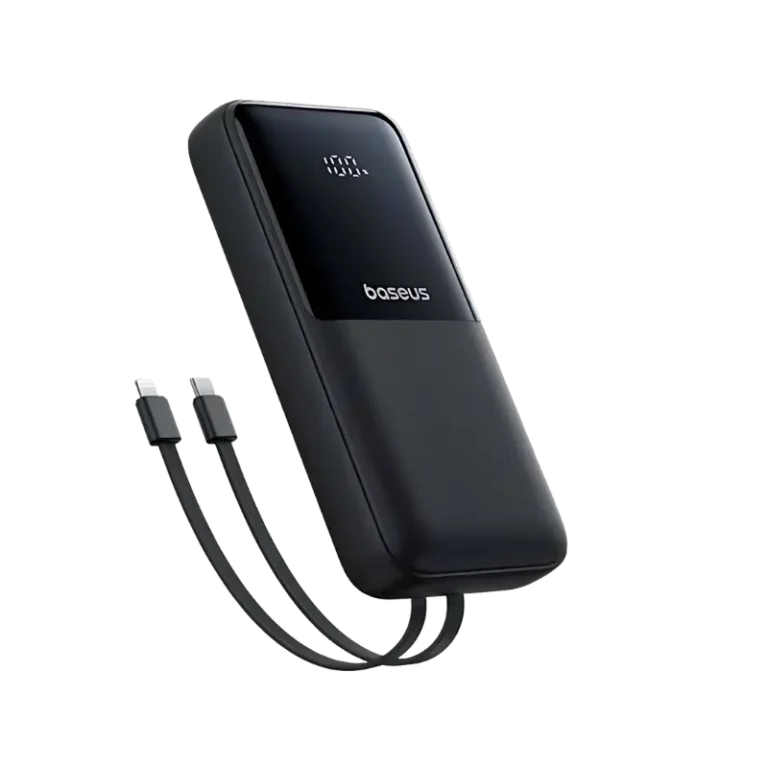 Baseus PPJP312 20000mAh 22.5W Fast Charging Power Bank with Built-in Dual-Cables