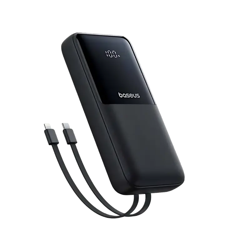 Baseus PPJP312 20000mAh 22.5W Fast Charging Power Bank with Built-in Dual-Cables