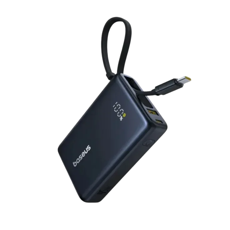 Baseus PicoGo 20000mAh 22.5W Power bank with Built-in USB-C Cable