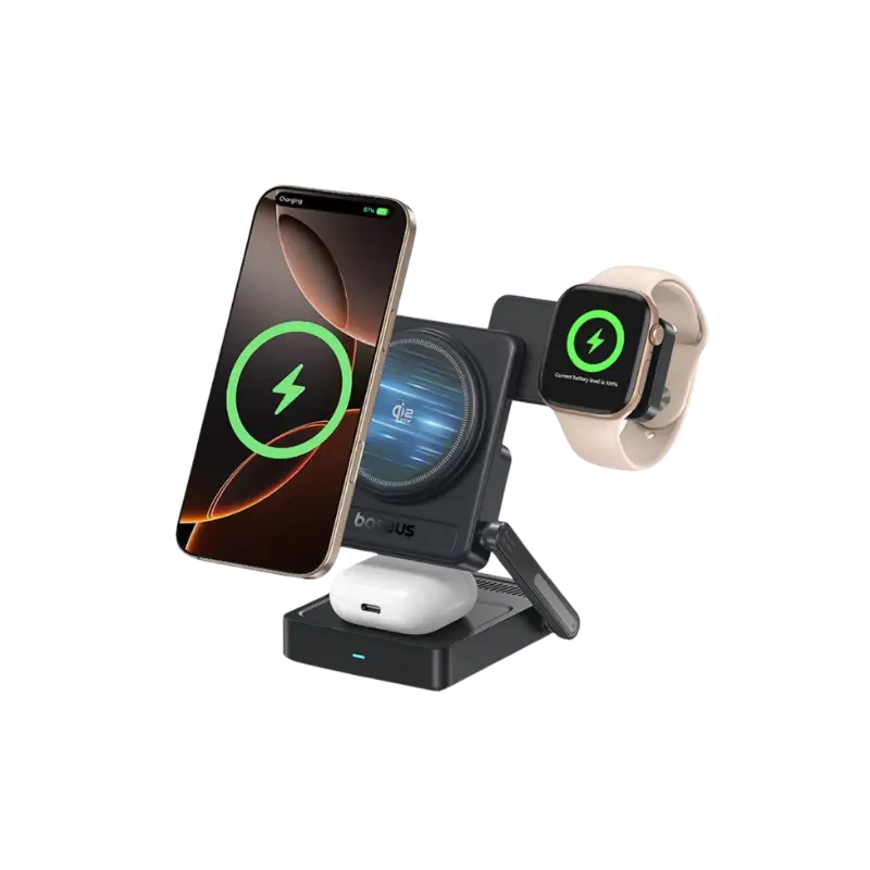 Baseus PicoGo AF21 3-in-1 Qi2.2 Wireless Charger