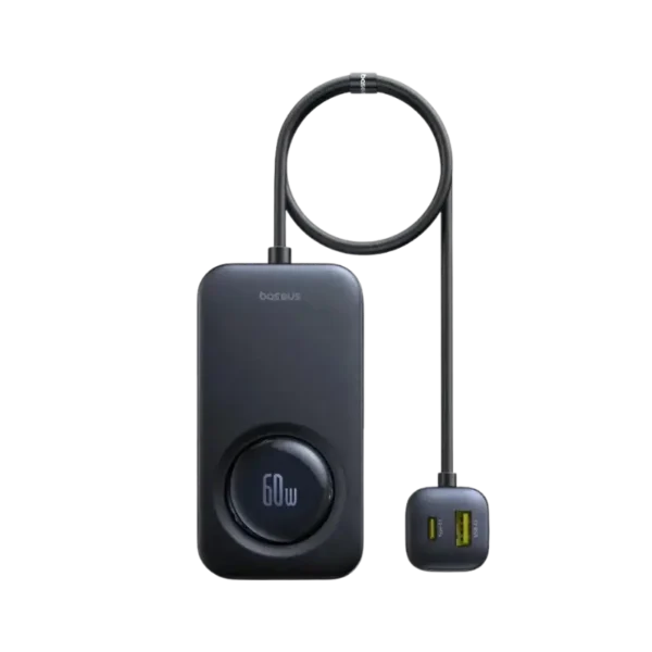 Baseus PrimeTrip VW1 105W Car Charger with 60W Retractable Cable