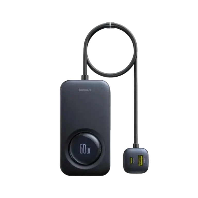 Baseus PrimeTrip VW1 105W Car Charger with 60W Retractable Cable