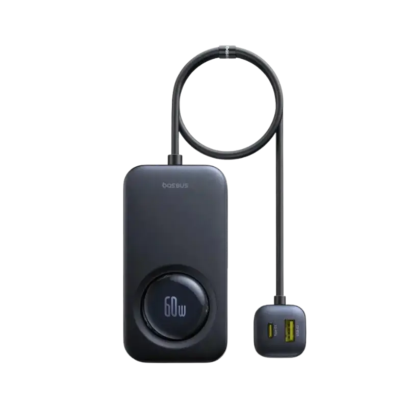 Baseus PrimeTrip VW1 105W Car Charger with 60W Retractable Cable