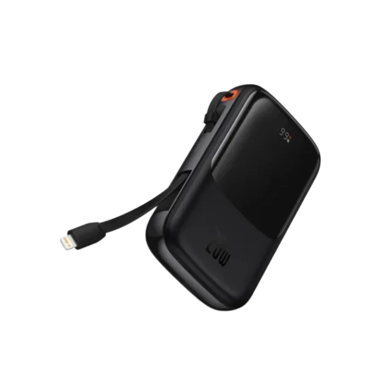 Baseus Qpow Pro 10000mAh 20W Fast Charging Power Bank with Lightning Cable