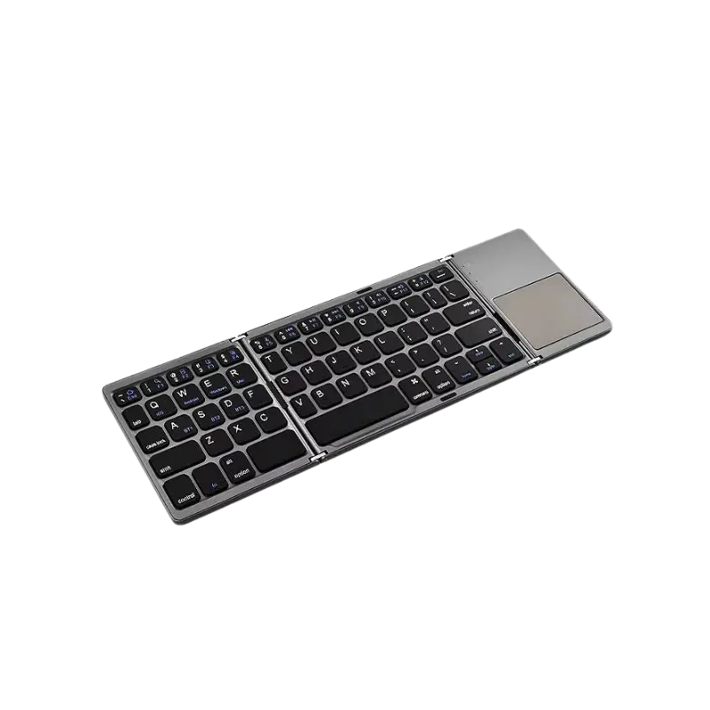 COTECi 63 Key Ultra-Thin Foldable Bluetooth Keyboard (OF-033)