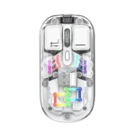 COTECi OF-026-WH Magic Crystal IV Wireless Dual-Mode Mouse