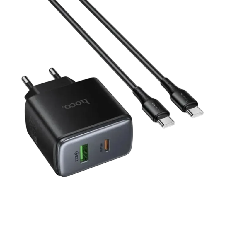 HOCO C158A PD 45W Fast Charger with Type-C to C Cable