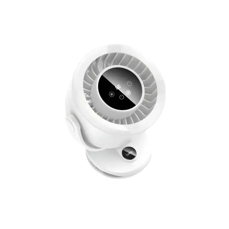 HOCO HX608 3‑in‑1 Automatic Rotating Clip Fan Table
