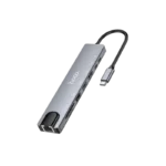 Hoco DUP09 8-in-1 Docking Hub Converter Adapter