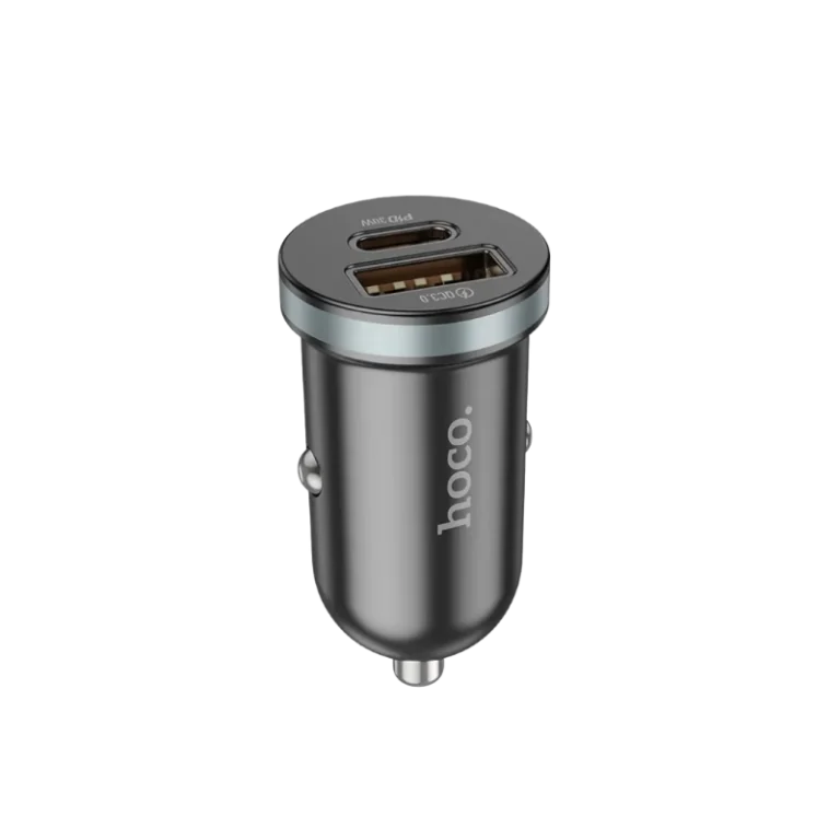 Hoco DZ19 PD30+QC3.0 Dual Port Car Charger