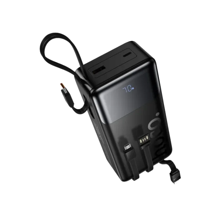 Hoco J156B 22.5W 30000mAh Powerbank with Built-in Four Cables