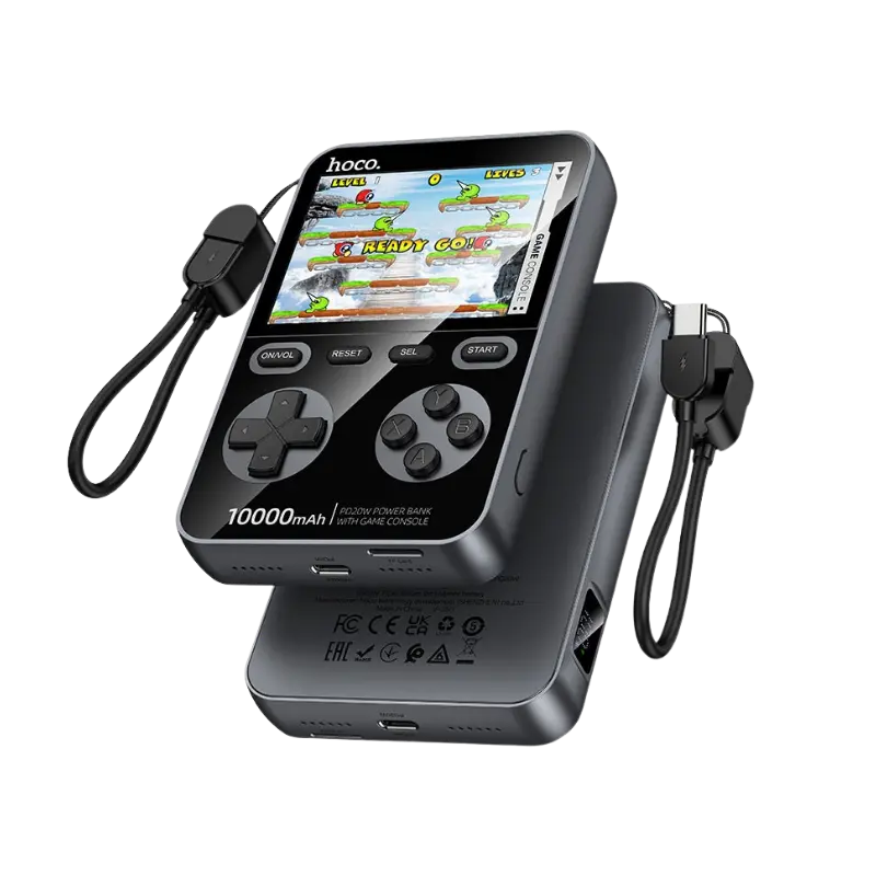 Hoco Q47 Shine 10000mAh Power Bank With Game Console Hoco Q47 Shine 10000mAh Power Bank With Game Console