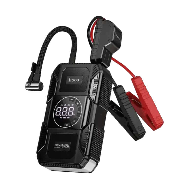 Hoco QS6 3-in-1 Car Jump Starter Smart Tire Inflator