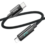 Hoco U125 Benefit 27W Type-C to Lightning Cable With Display