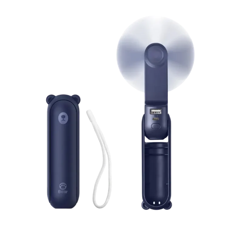 JISULIFE F8 Handheld Mini Fan 2000mAh