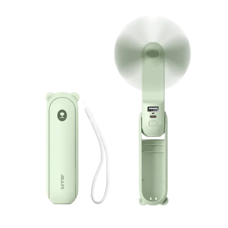 JISULIFE F8 Handheld Mini Fan 2000mAh