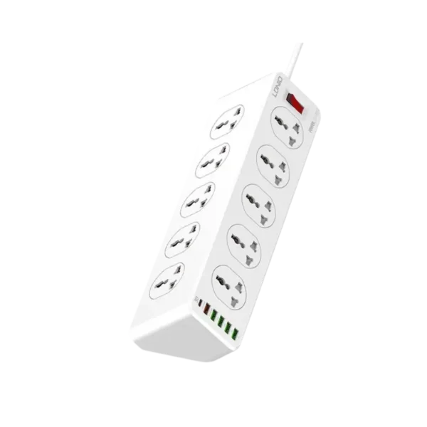 LDNIO SC10610 30W 6-Port USB Charger Power Strip Multiplug