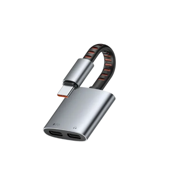 MCDODO CA-337 2 in 1 Charging & Audio Adapter