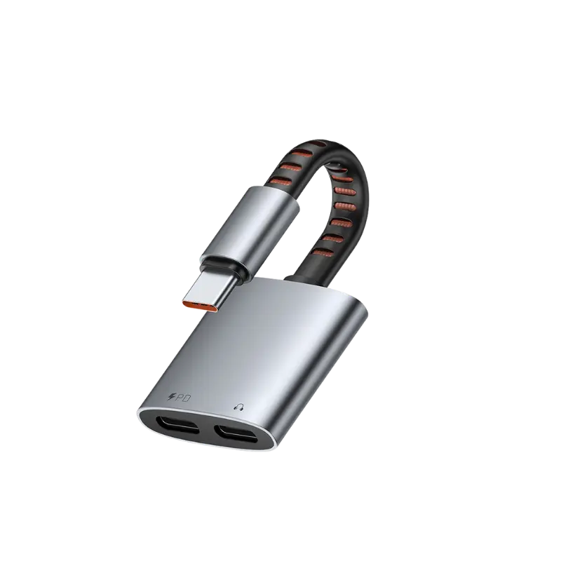 MCDODO CA-337 2 in 1 Charging & Audio Adapter