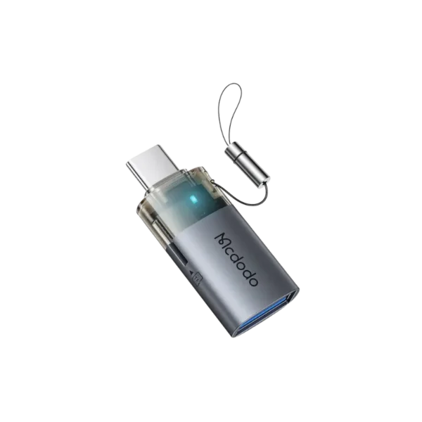 MCDODO OT-760 2-IN-1 USB-A TO USB-C TRANSFER ADAPTER WITH TF CARD READER