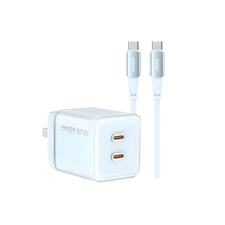 Maxco MC20CC 67W GaN Fast Charger with Dual Type C Port