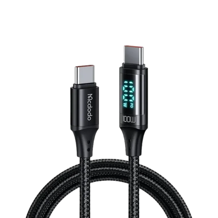 Mcdodo CA-1100 100W Type-C To Type-C Digital Display Fast Charging Cable