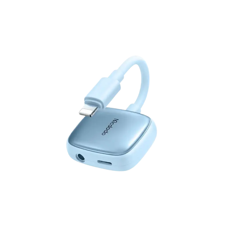 Mcdodo CA-2740 Lightning To Lightning & DC3.5 Audio Adapter