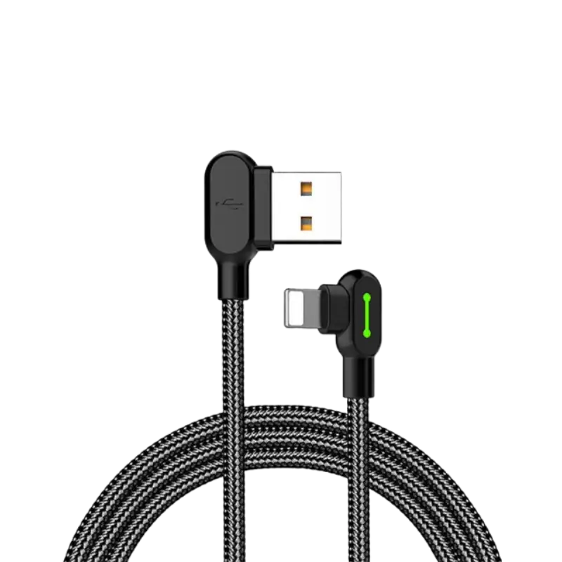 Mcdodo CA-4671 Button Series USB-A to Lightning Charging & Data Cable with LED
