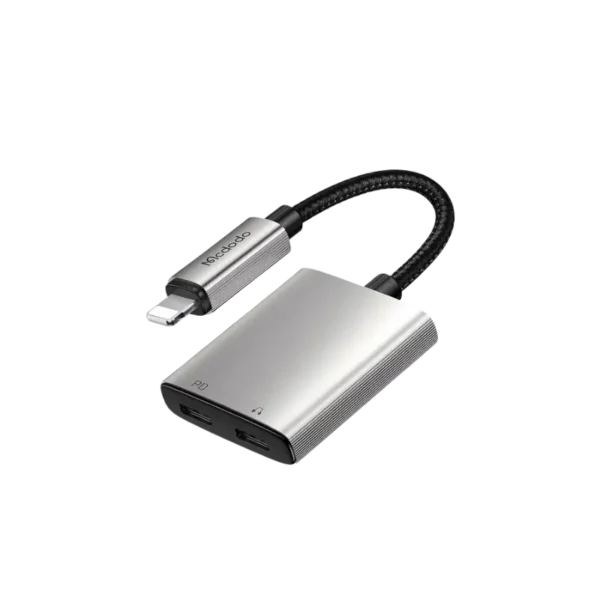 Mcdodo CA-5560 2 in 1 Lightning To Dual Lightning Audio Adapter